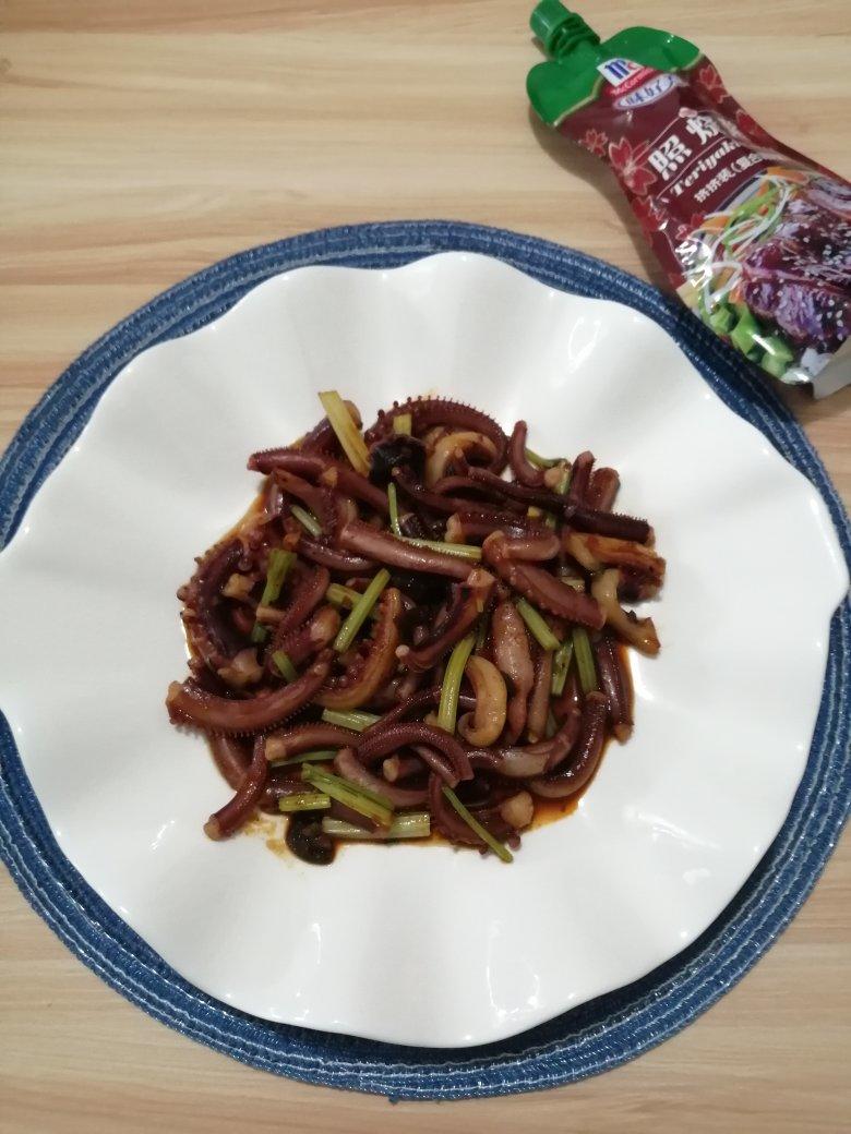 黑椒香辣鱿鱼须