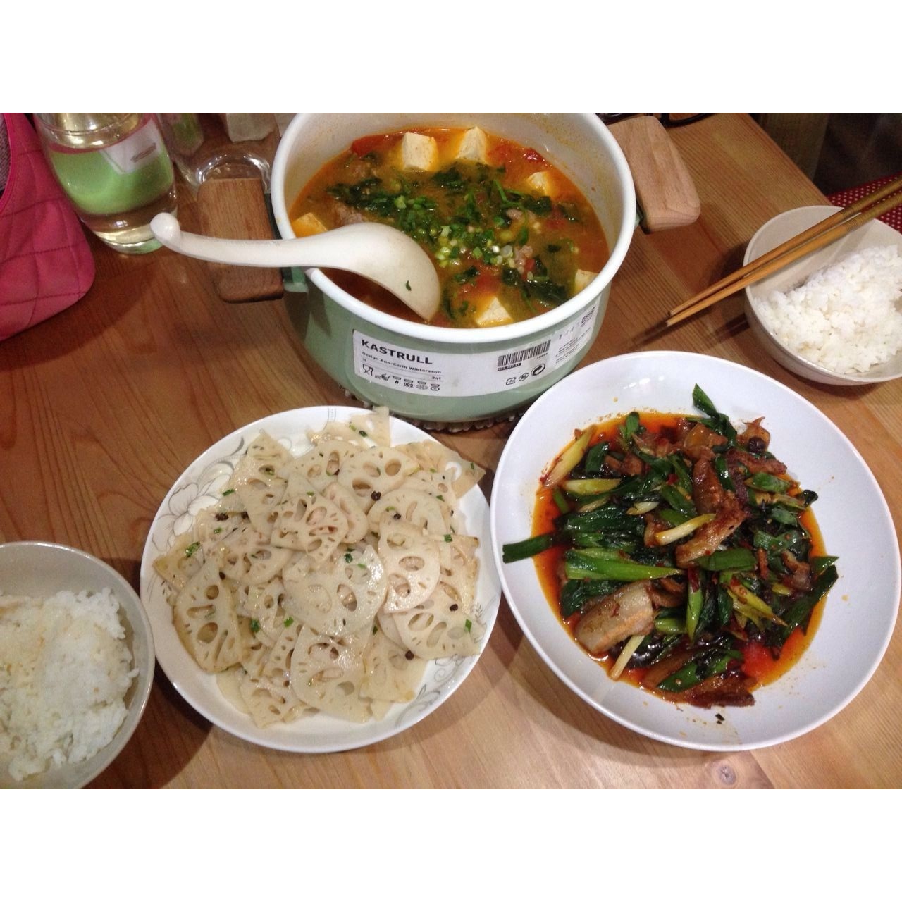 蒜苗炒肉