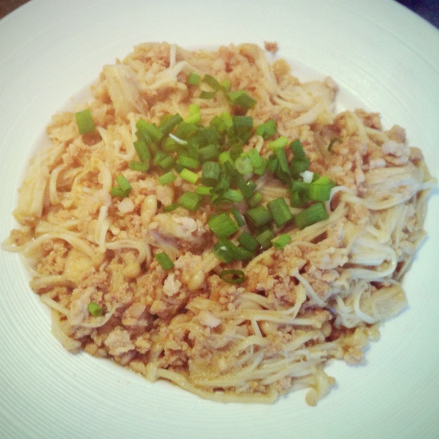 肉末金针菇
