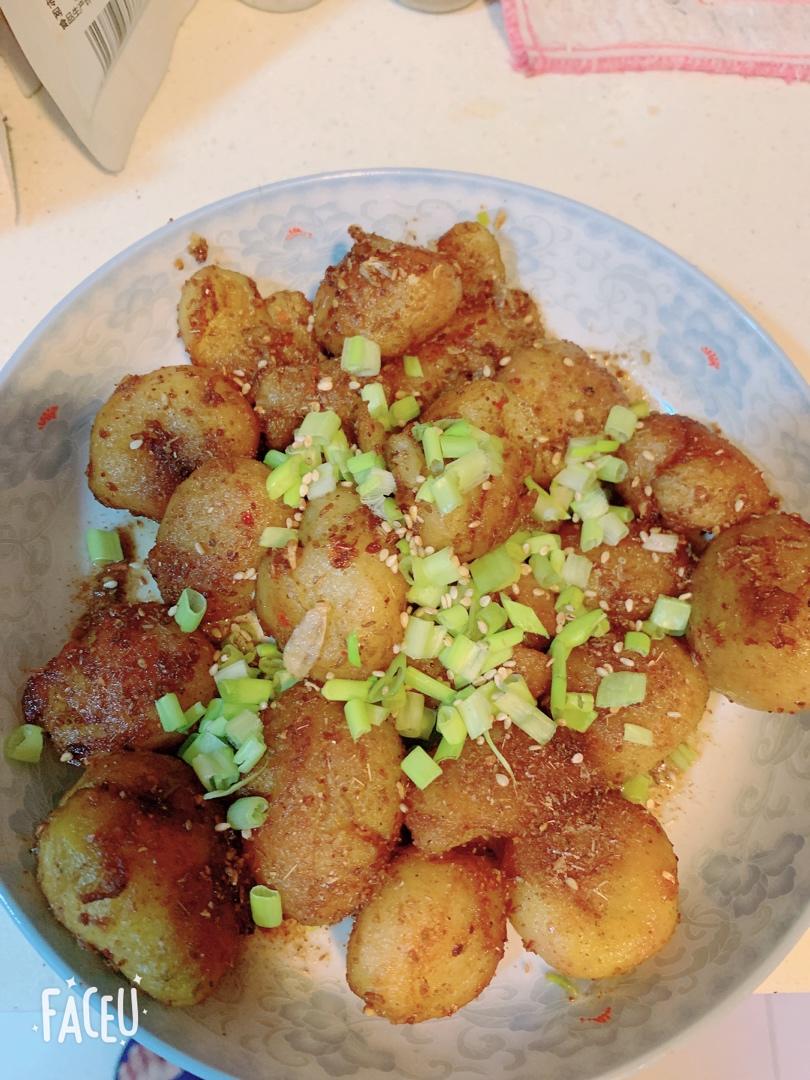 香煎孜然小土豆