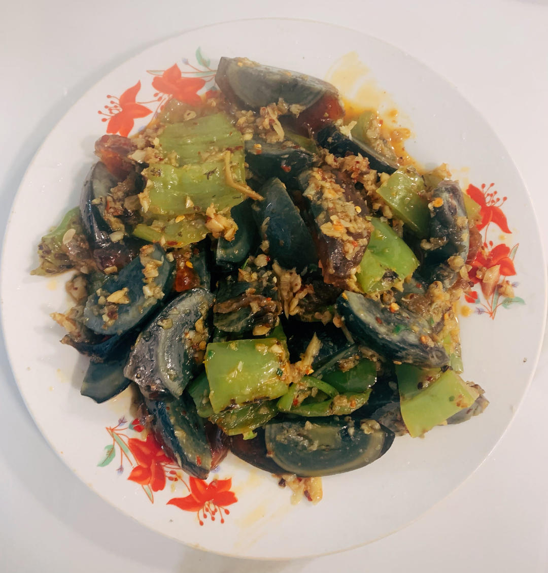 青椒皮蛋