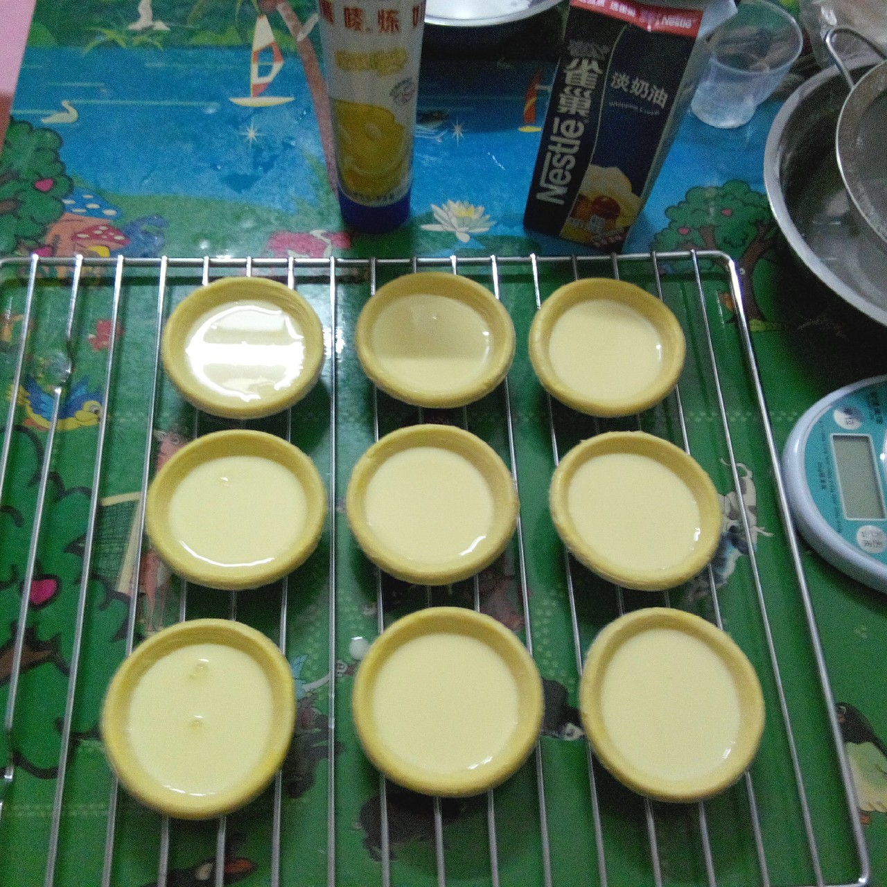 超完美味道超正的蛋挞配方，比KFC的还要嫩还要香~做过最好吃的蛋挞配方