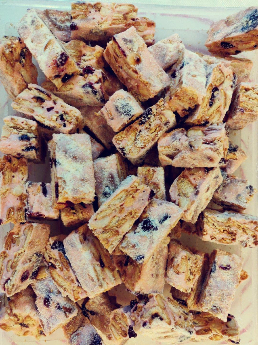 雪花酥  不甜版