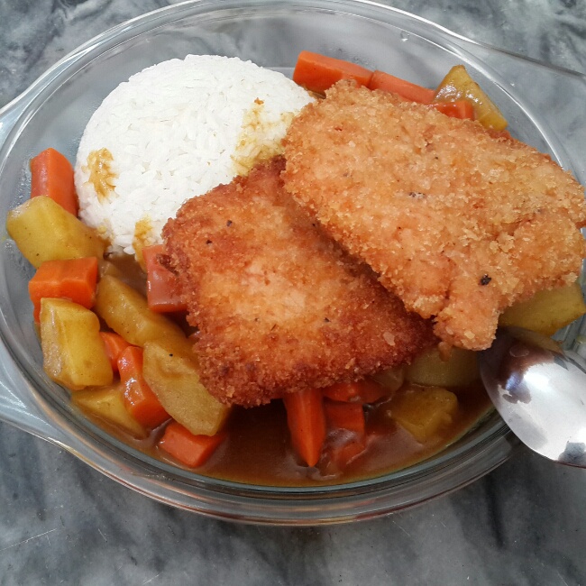 咖喱猪扒饭