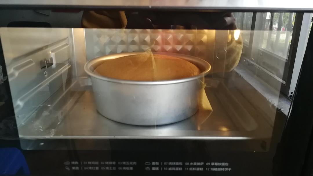 视频菜谱:原味戚风蛋糕8寸戚风蛋糕不裂