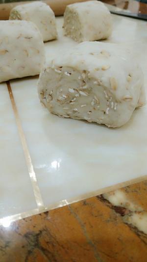 喵阿杪早餐篇之香甜燕麦馒头的做法 步骤8