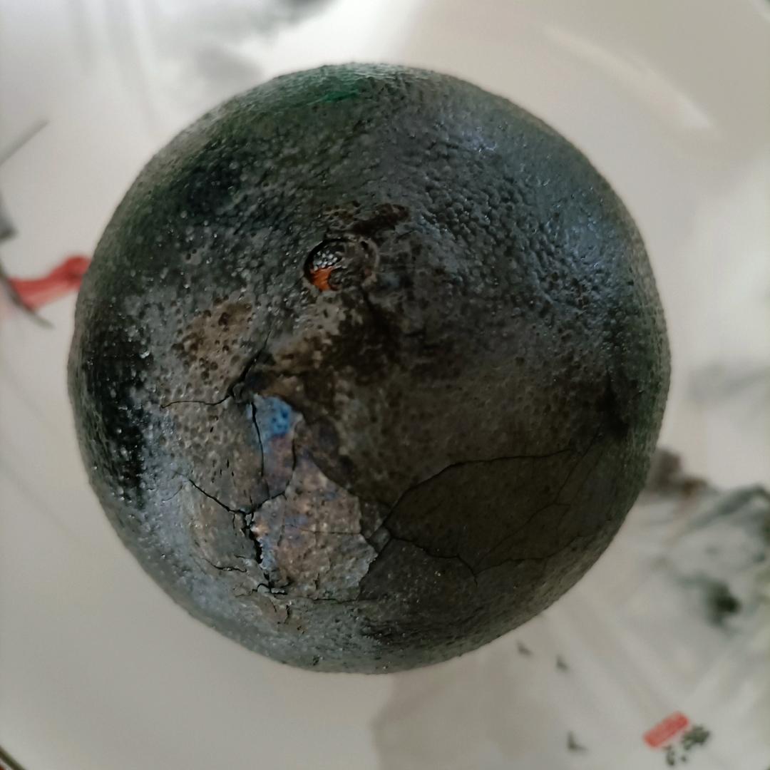 客家人治疗咳嗽烤橙子