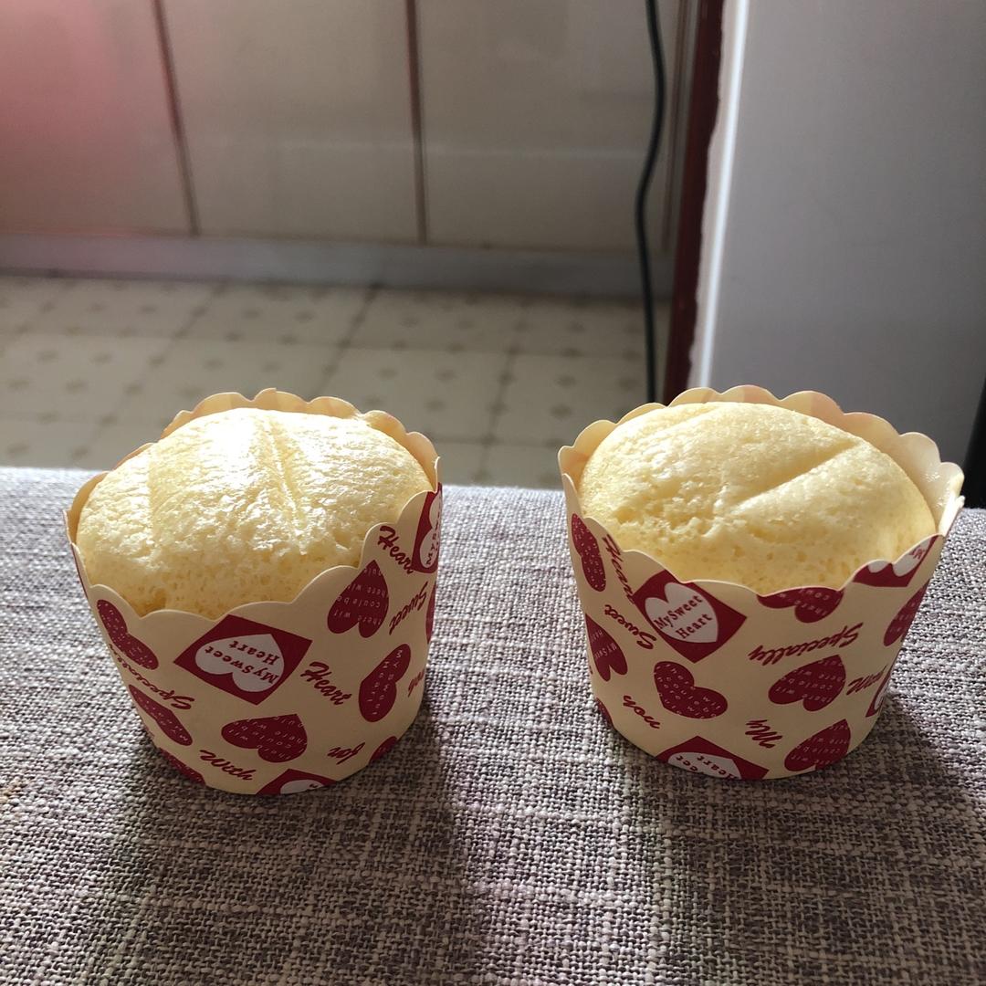 纸杯蒸蛋糕，实验总结，成功率百分百！