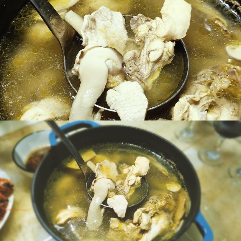松茸鸡汤的做法