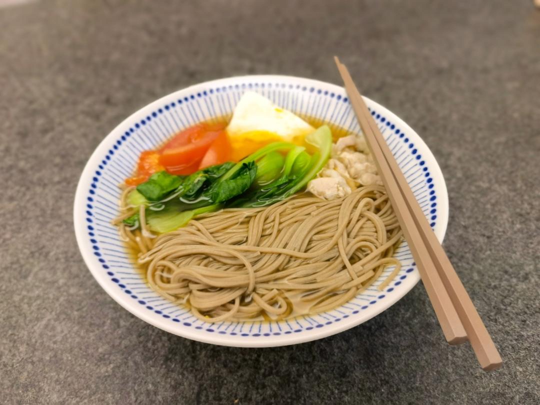 超鲜的清汤挂面/荞麦面 低脂健康 做法简单