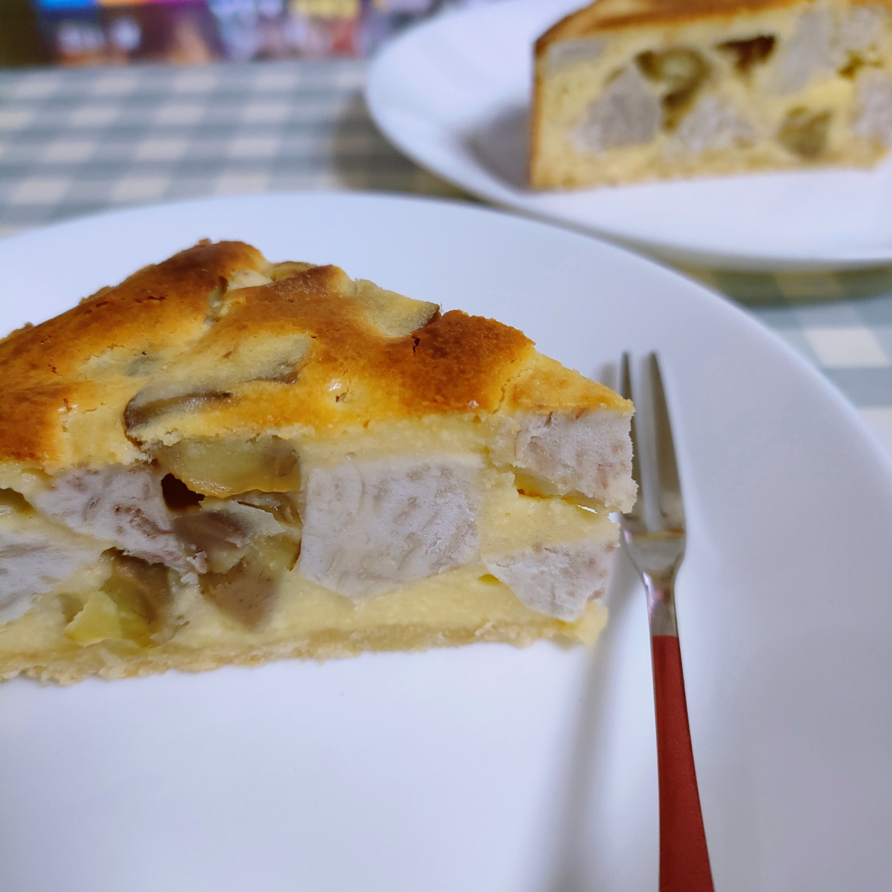 红薯板栗奶酪蛋糕—秋冬天的大满足