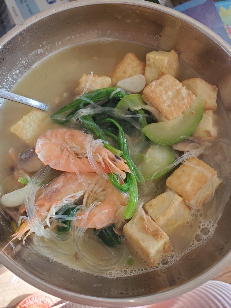 菠菜烩豆腐