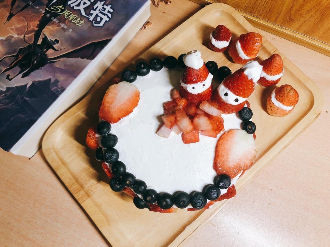 《Tinrry+》草莓奶油蛋糕（8寸配方）