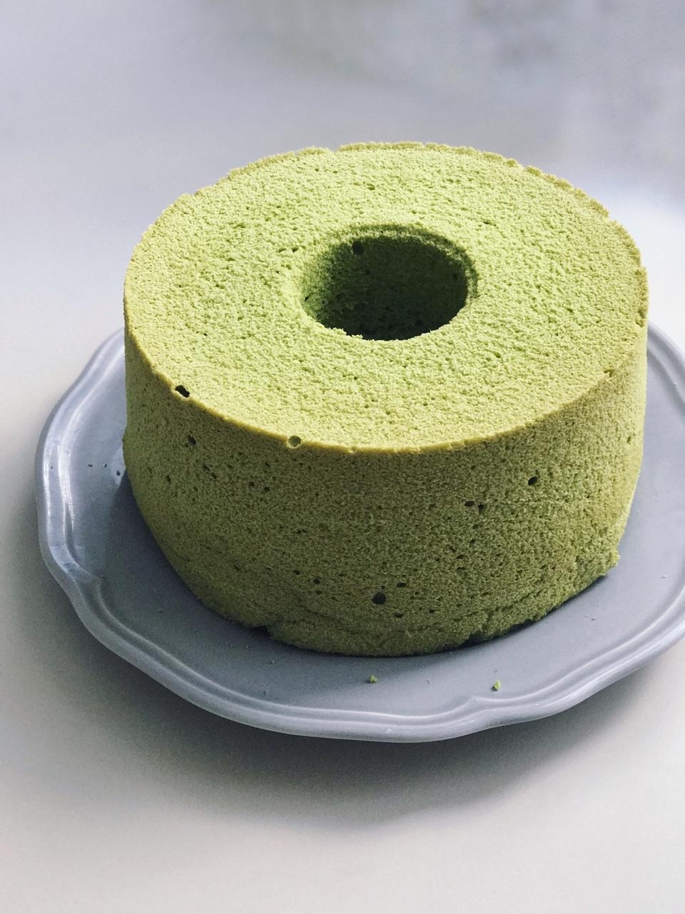 青井老师の抹茶戚风（17cm或18cm中空模）
