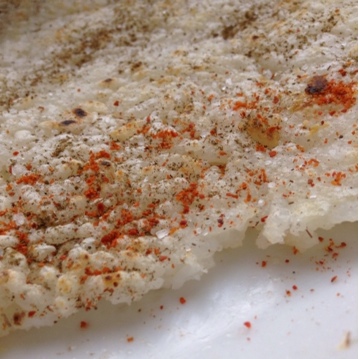 小时候的烤锅巴 -平底锅无油版-