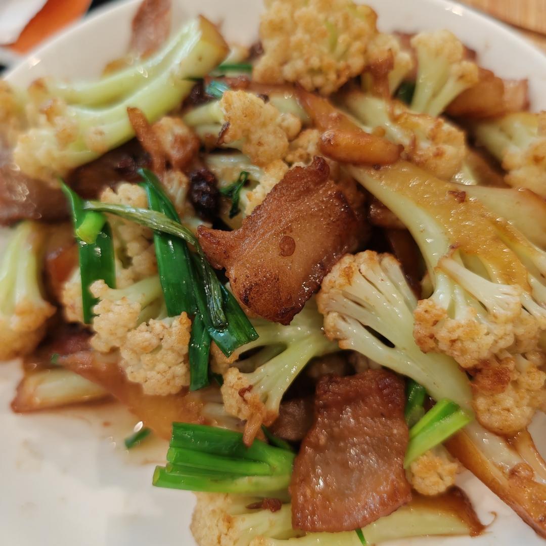 和饭店一个味道的干锅花菜