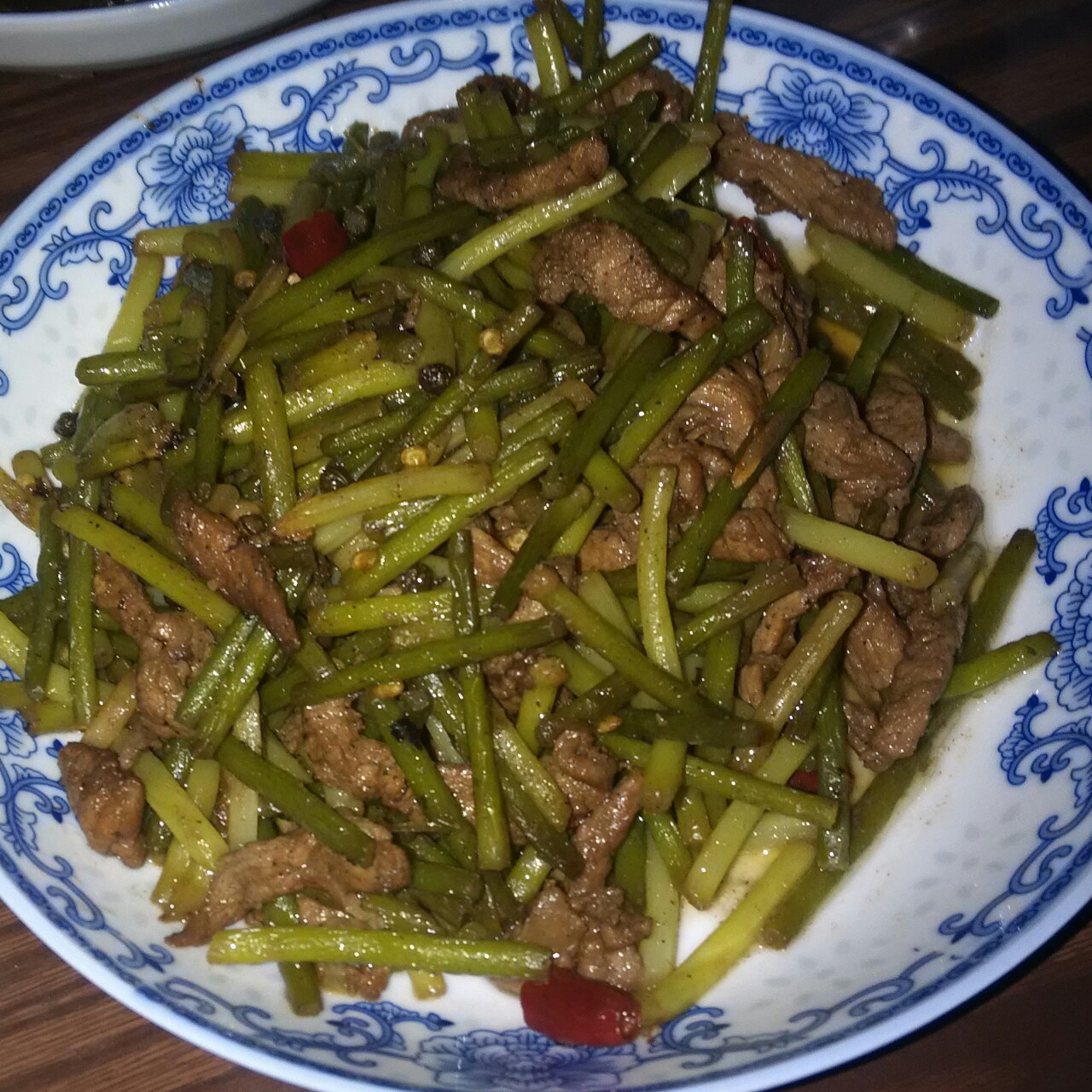 蒜薹炒肉