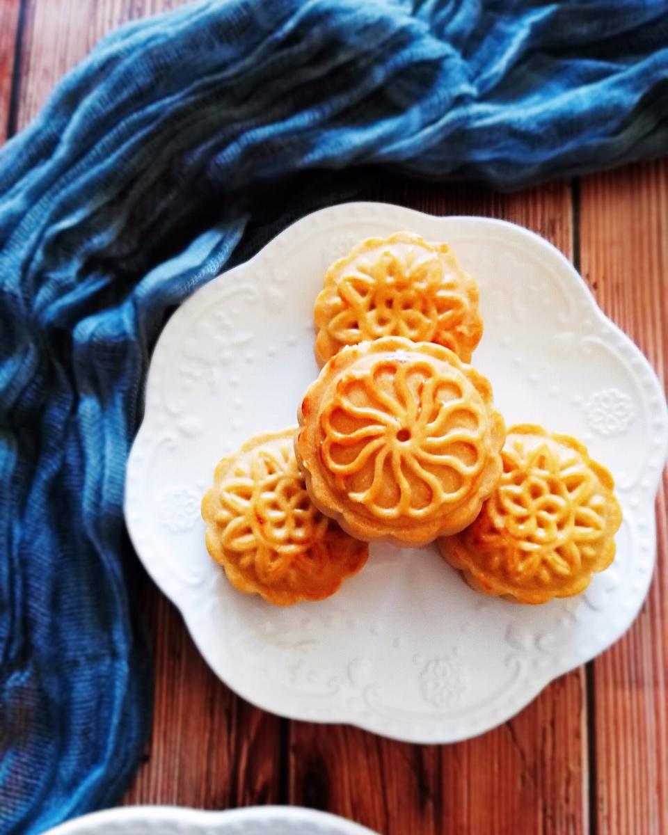 椰蓉奶香月饼（多次实验，配方超好用！）