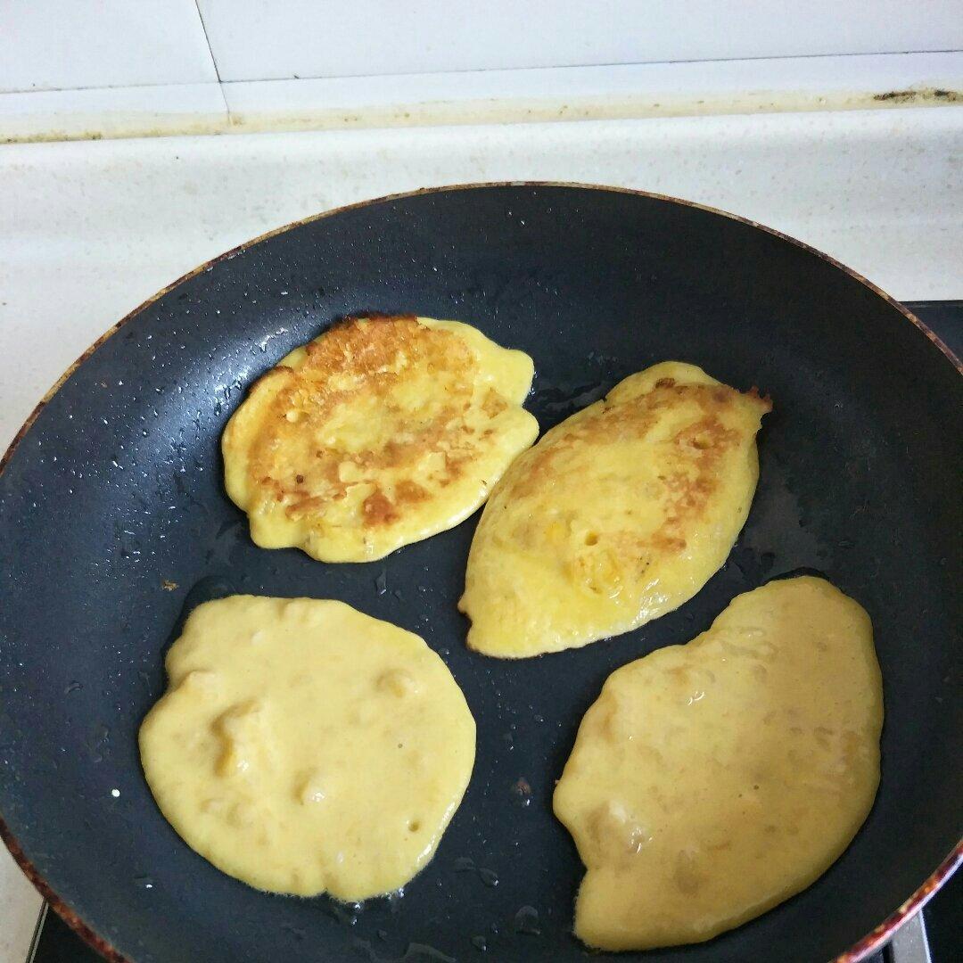 香蕉松饼