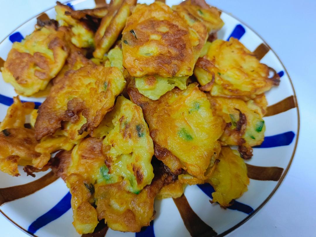 土豆饼(土豆胡萝卜丝饼)