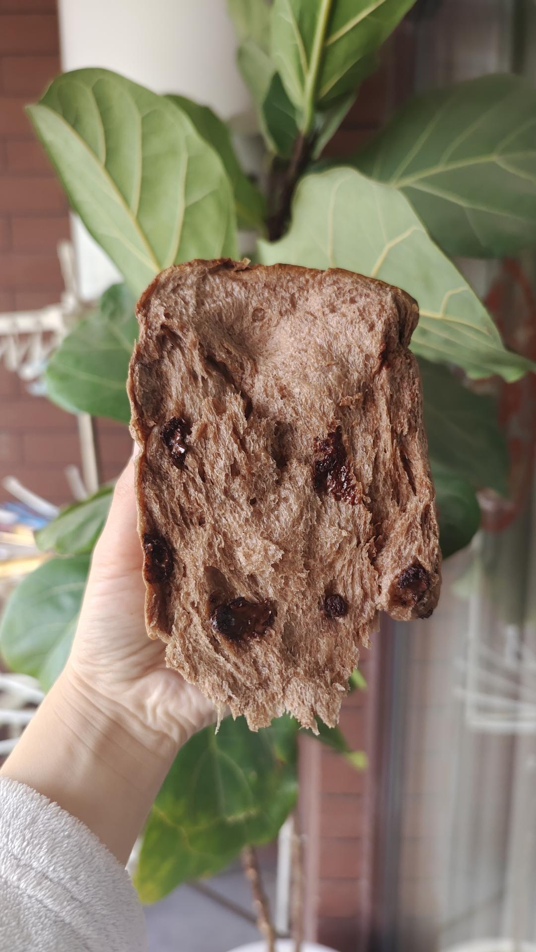 巨~巨好吃的巧克力奶油吐司