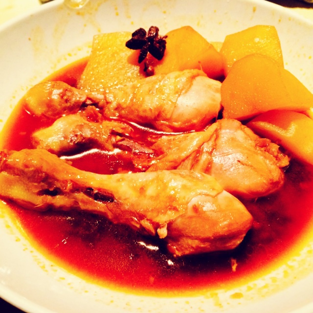 韩式鸡腿炒年糕