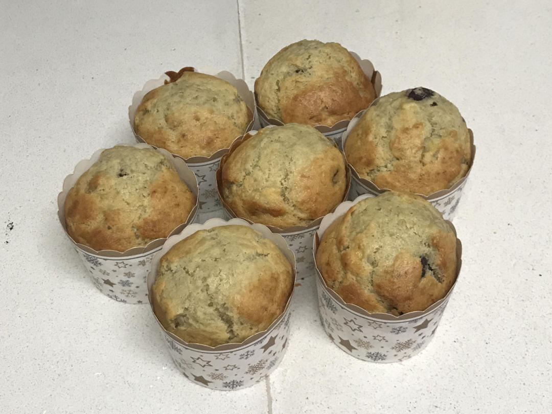 少女心的香蕉蔓越莓玛芬