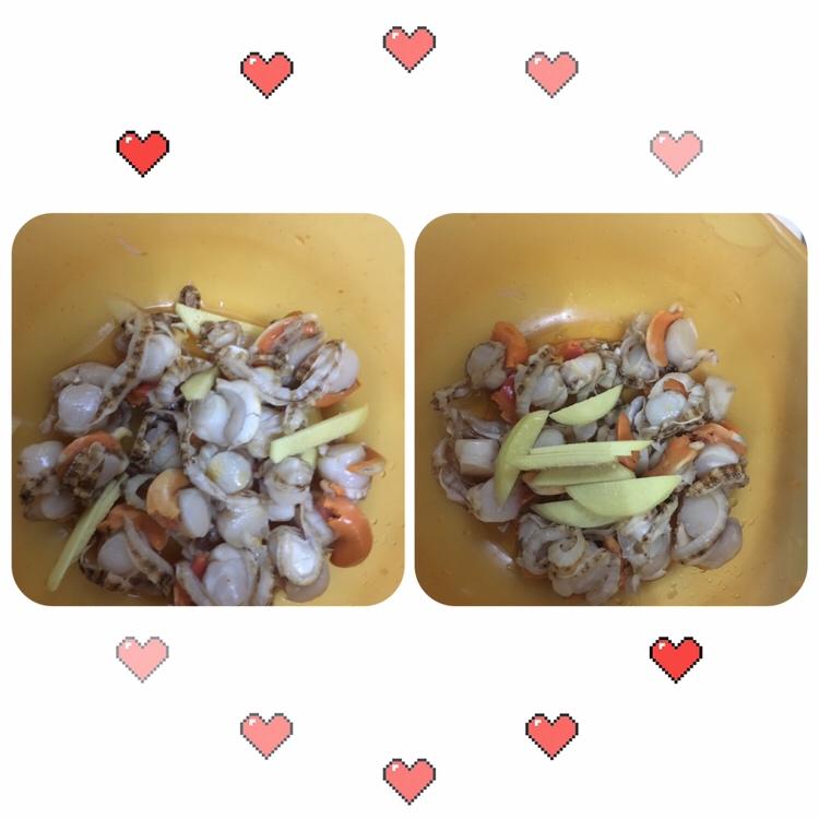 扇貝蒸粉絲的做法 步驟3