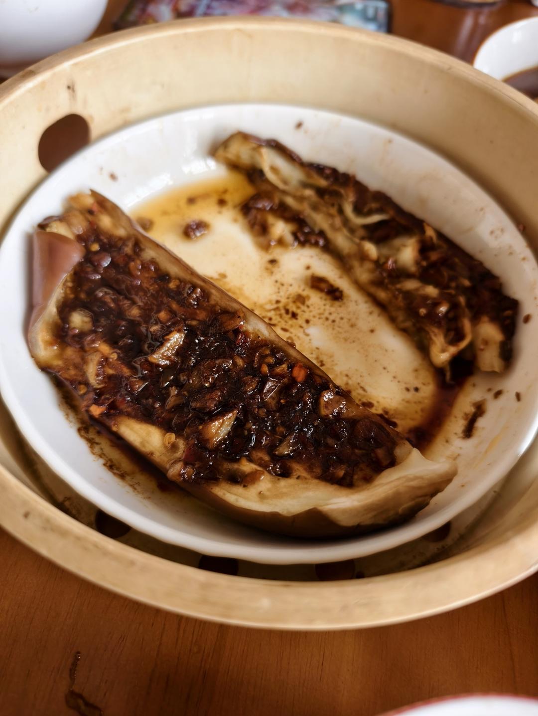 微波炉烤茄子