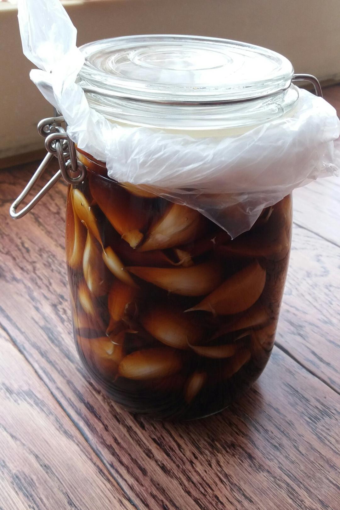 爱上江南的我做的腌糖醋蒜