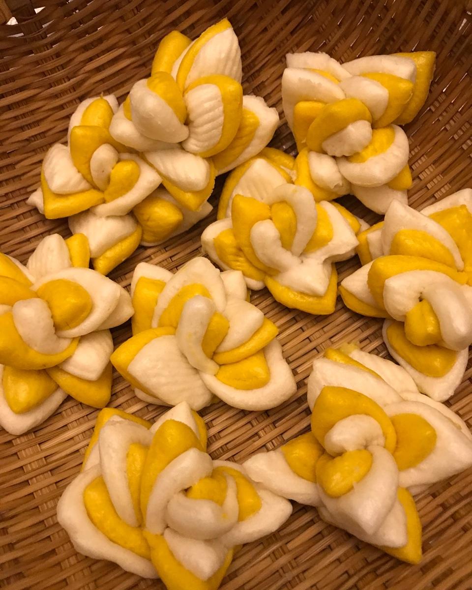 南瓜小花馒头