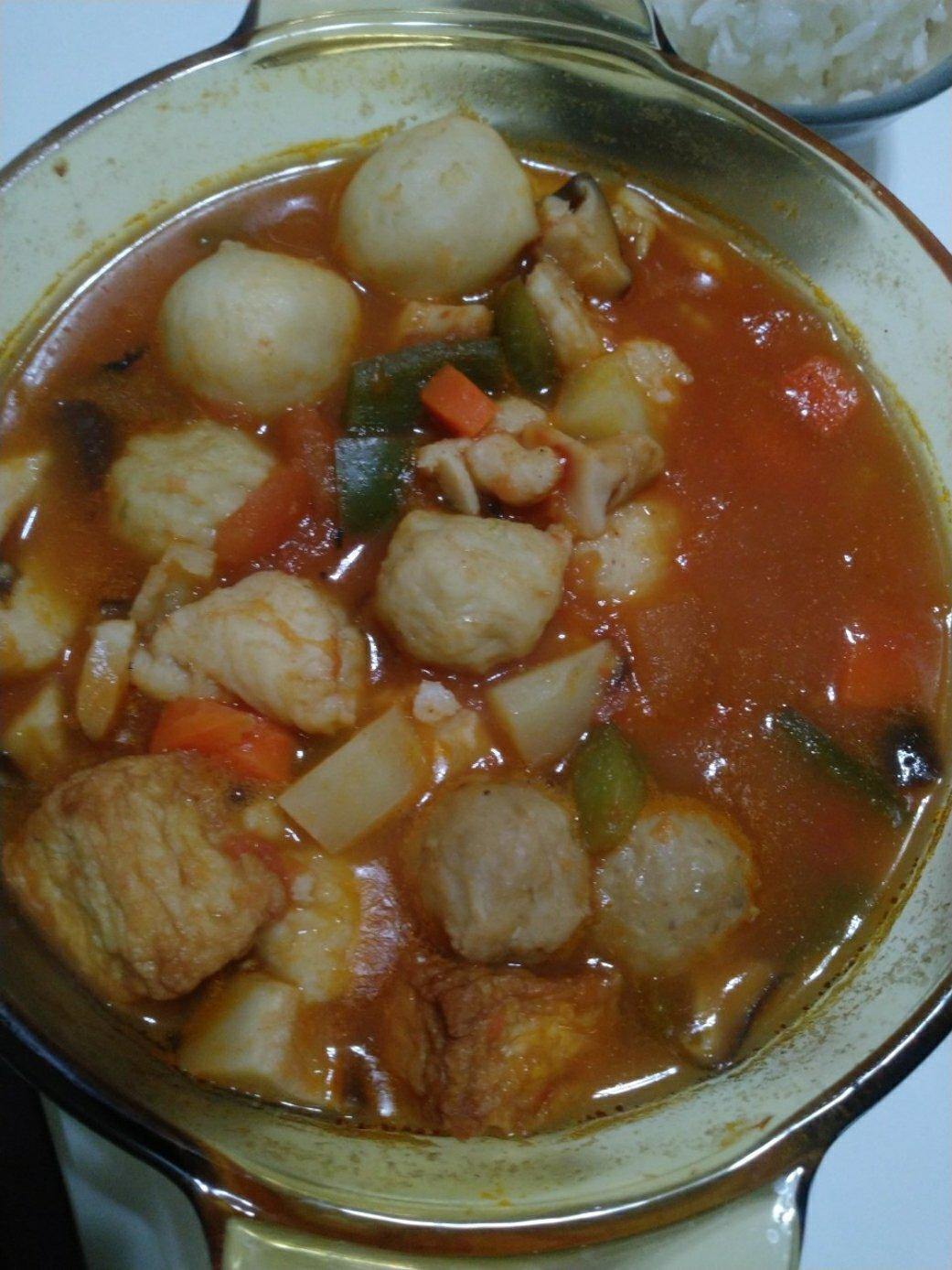 番茄鱼丸汤