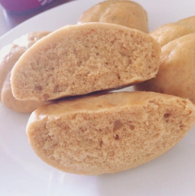 薄荷柠做的红糖馒头红糖糕