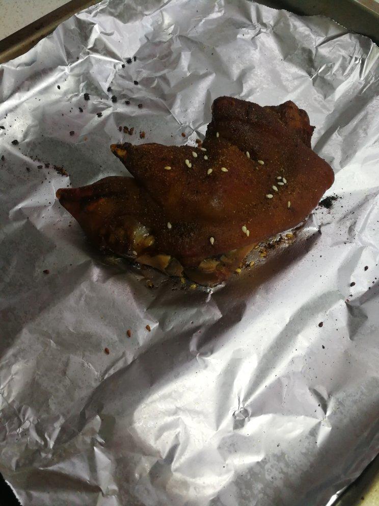 香辣烤猪蹄，附详细的卤水方法