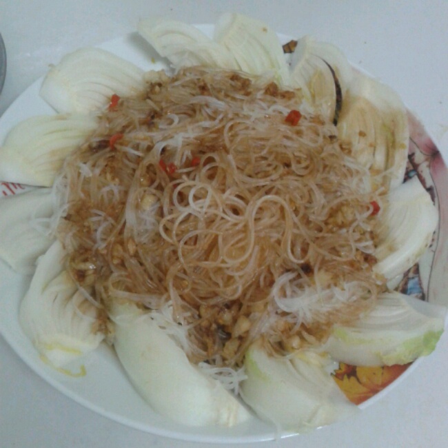 蒜蓉粉丝娃娃菜