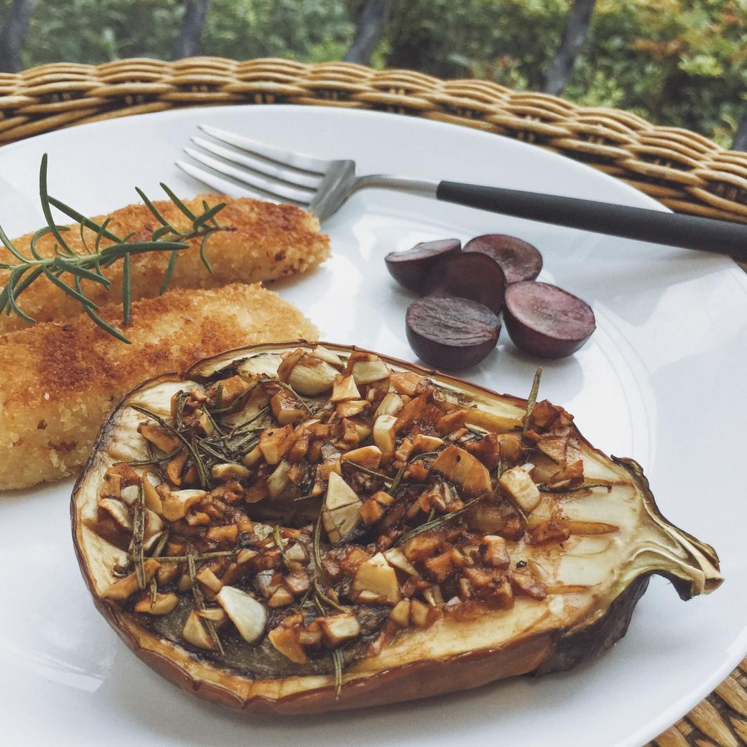 烤茄子（烤箱版）