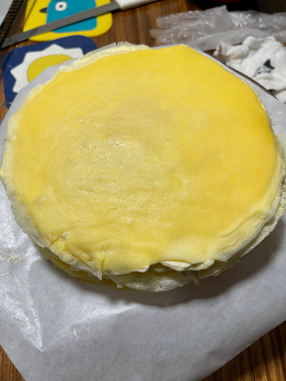 榴莲千层（超软糯蛋皮配方٩( ᐛ )و