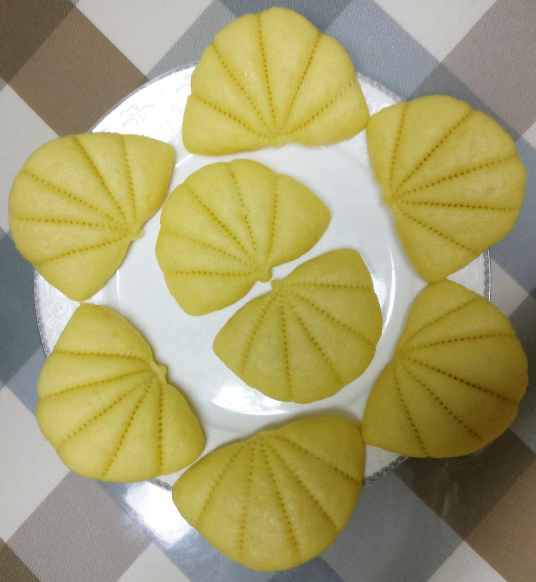 玉米粉荷叶饼(一次发酵)