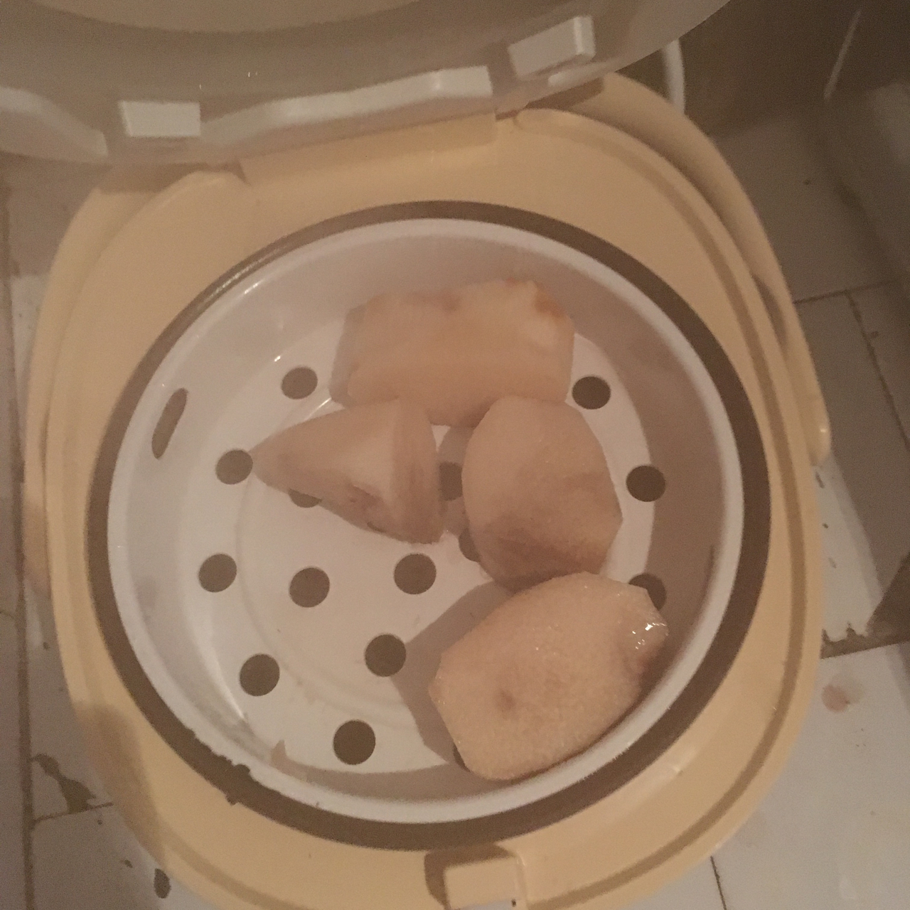 蒸山药