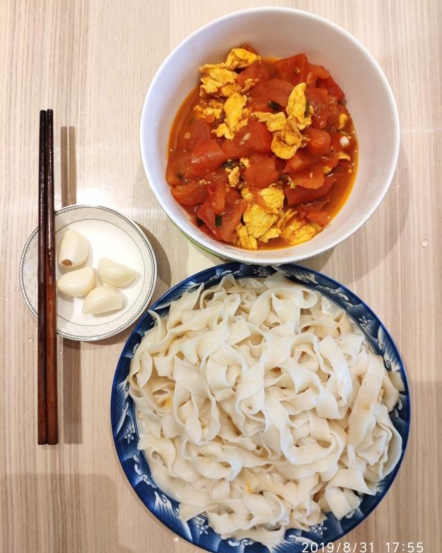西红柿鸡蛋打卤面
