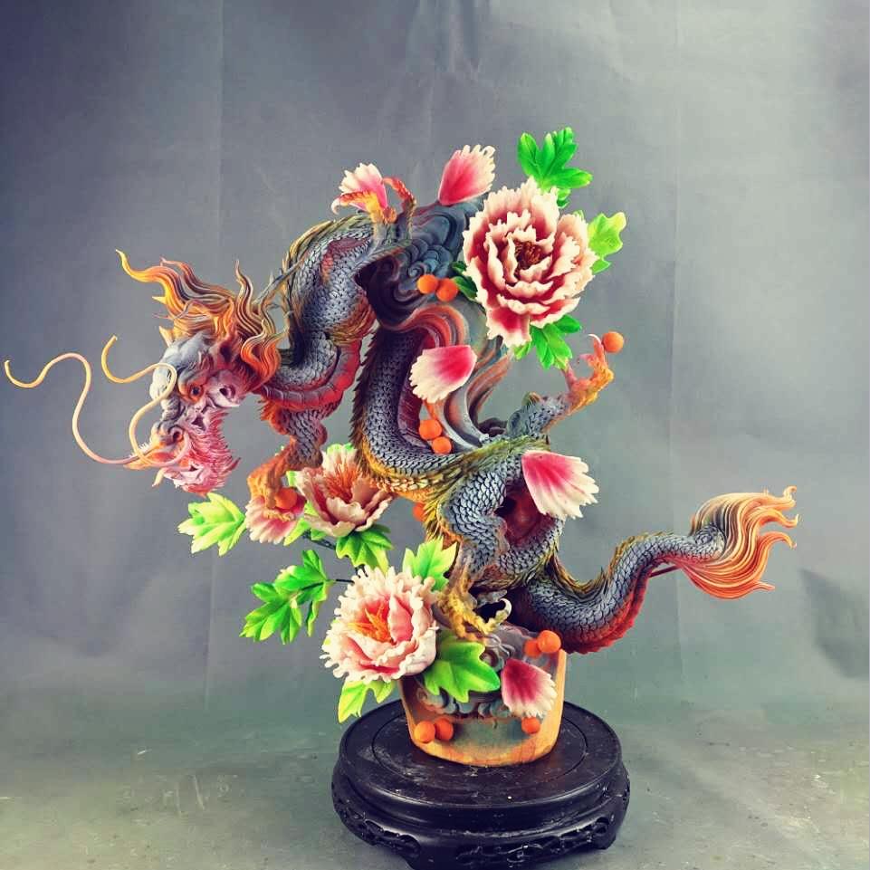 食品雕刻（龙头）