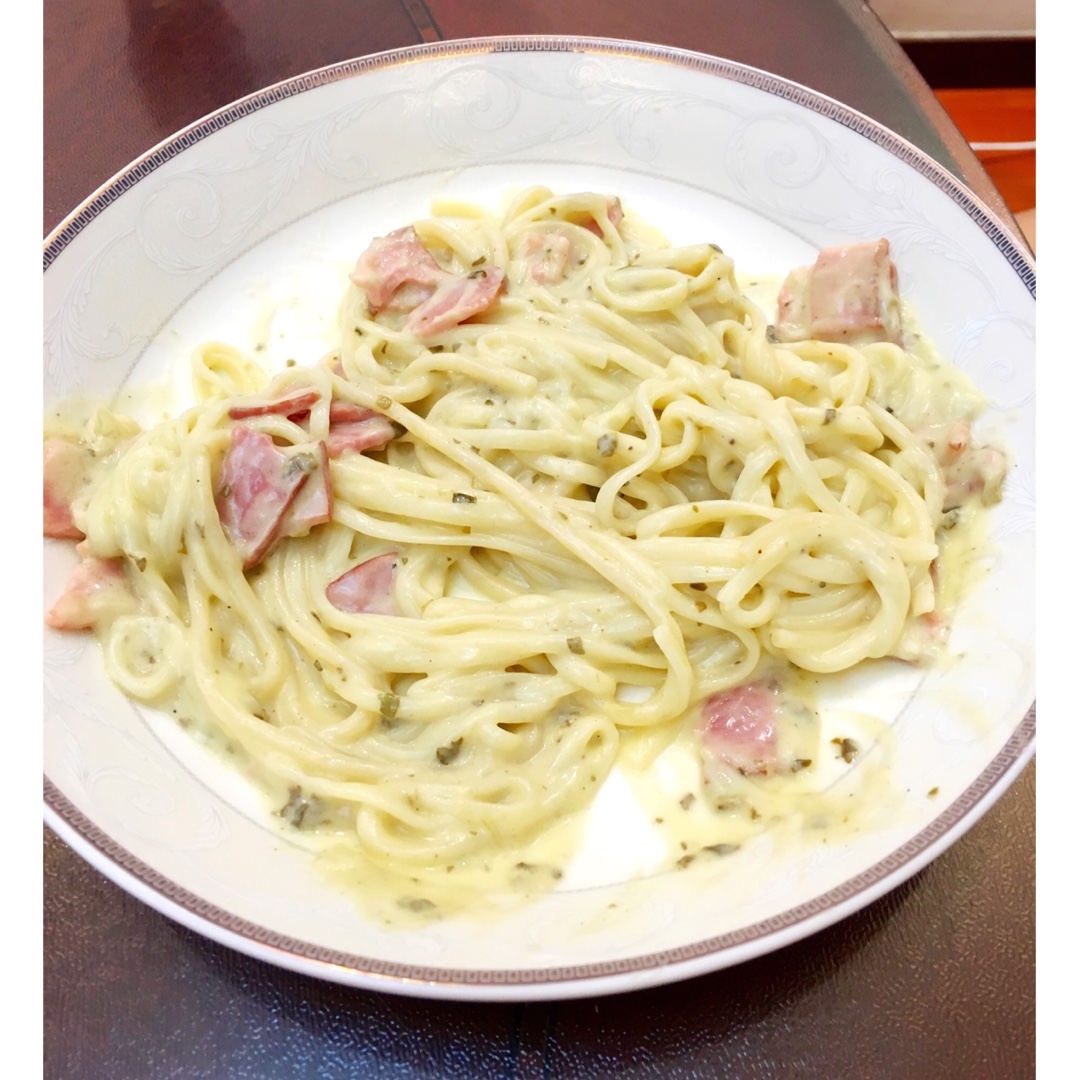 芝士培根意大利面