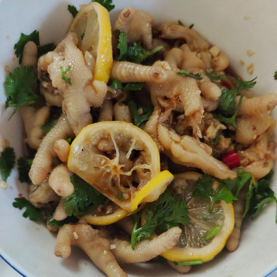 香辣蒜香凉拌爽脆鸡脚