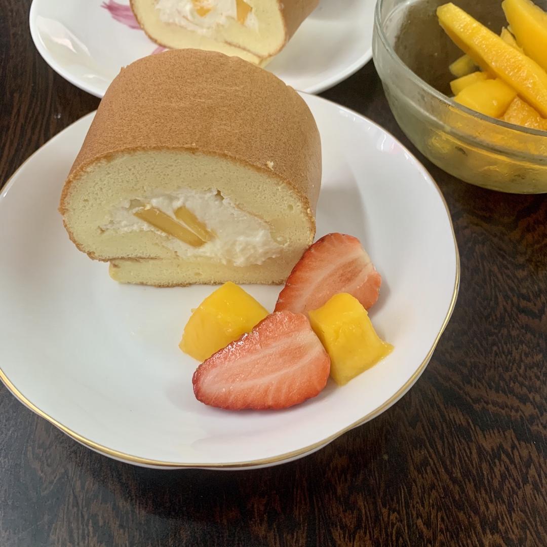 原味基础蛋糕卷(小五卷)