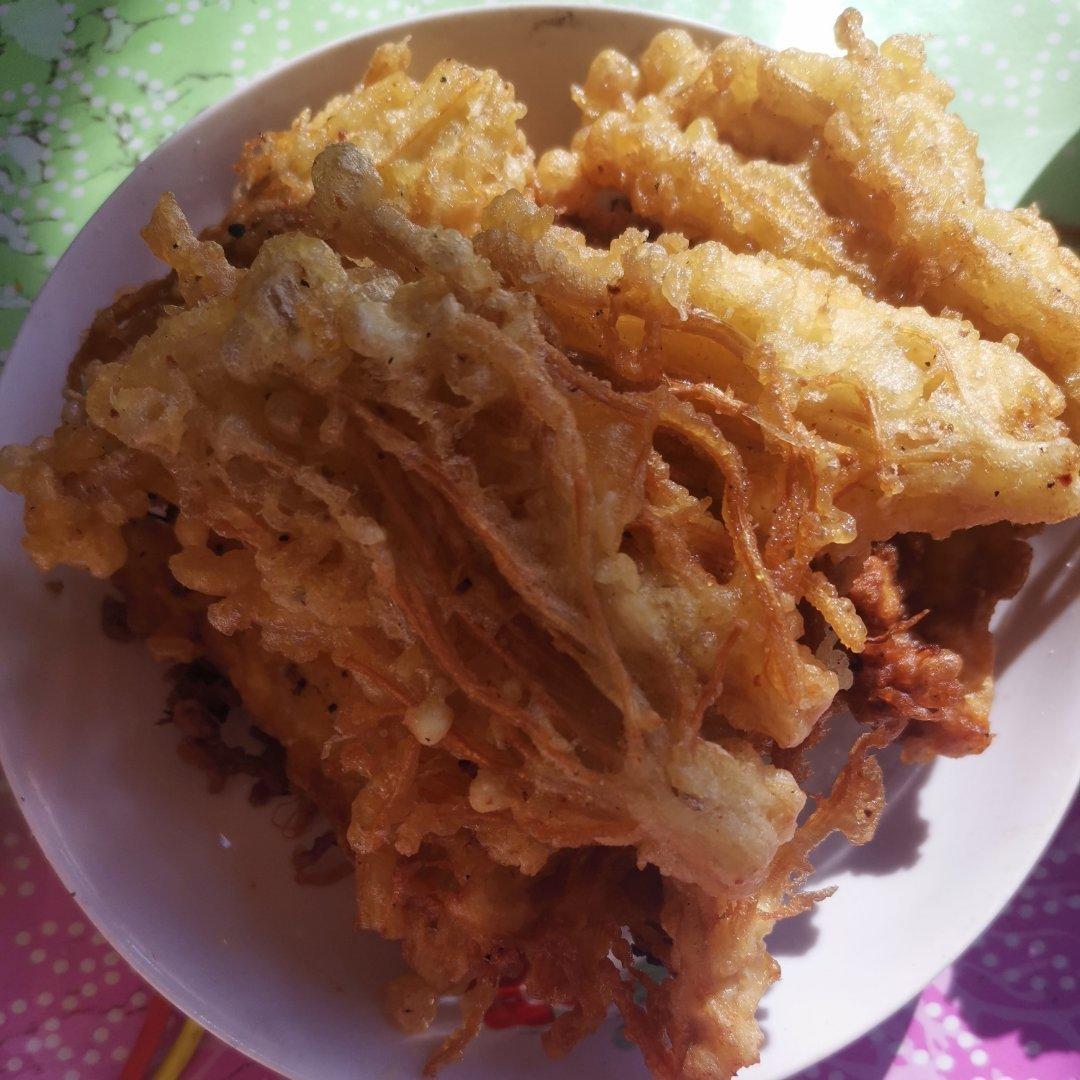 快手菜&油炸金针菇