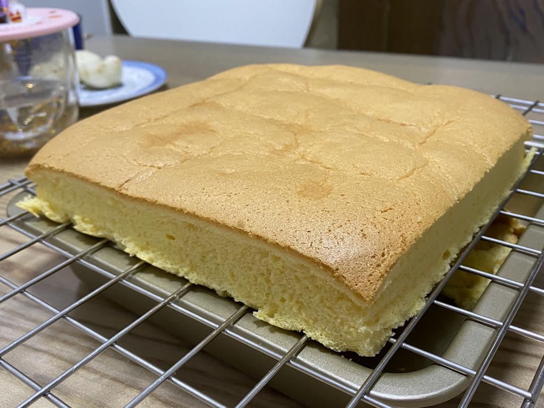 古早蛋糕·烫面水浴法·附8、9 、11寸配方