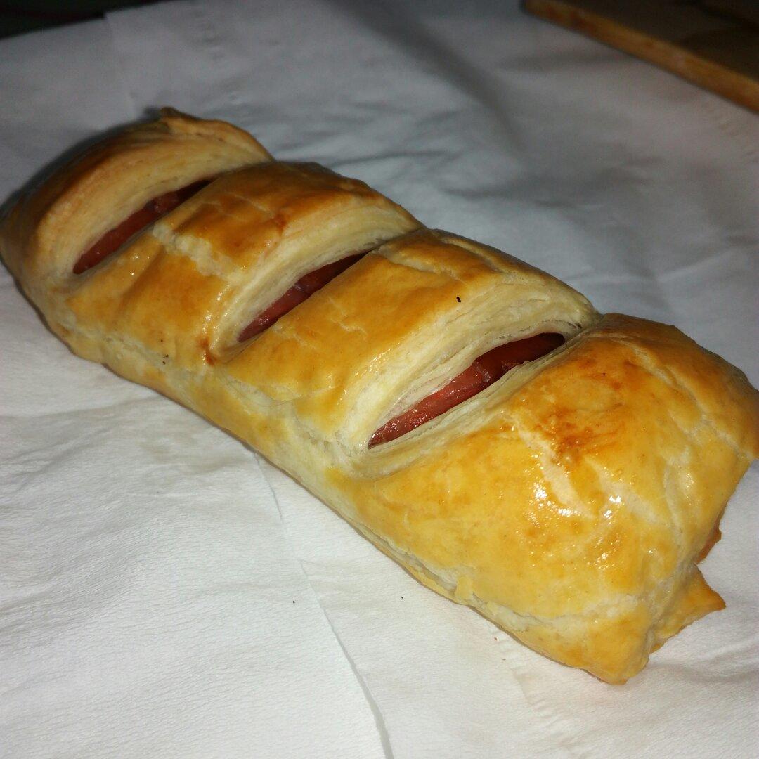 云儿漠漠做的千层酥香肠卷sausageroll
