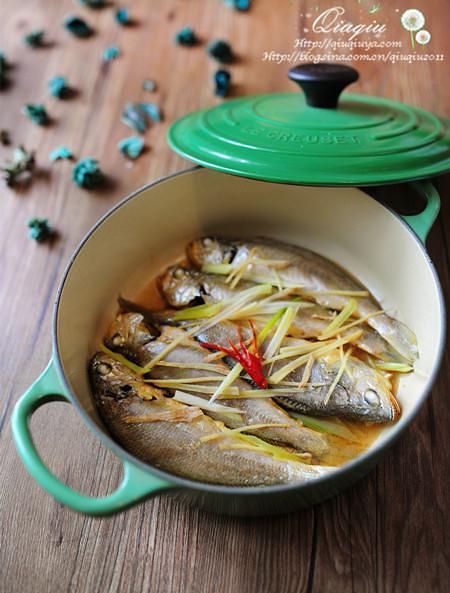 铸铁锅蒸黄花鱼的做法