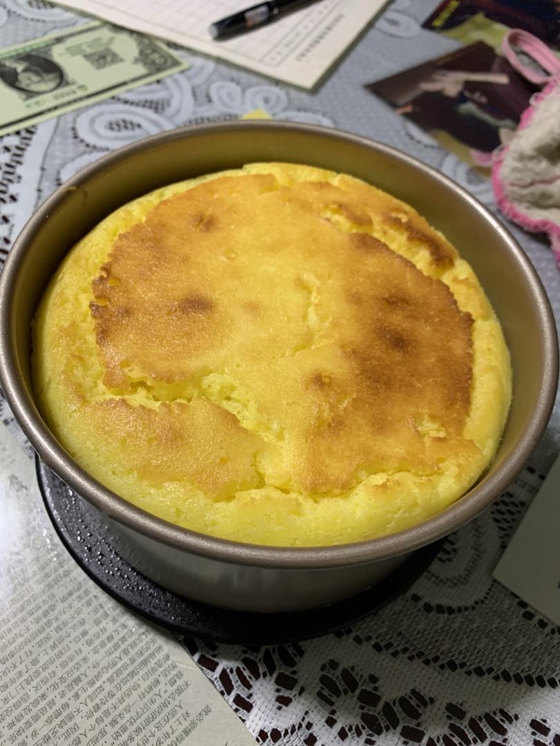 生酮日式轻芝士蛋糕——椰子粉（净碳水：0.4g）