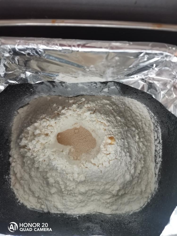 纯奶手撕吐司的做法 步骤1